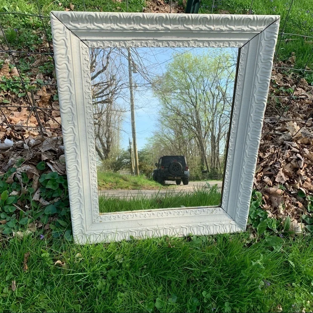 Antique Hanging Wall Mirror